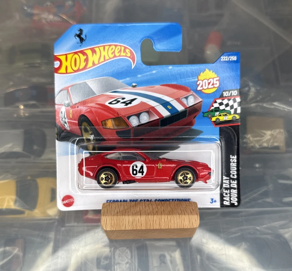 Hot Wheels Ferrari 365 GTB4 Competizione rojo *difícil de encontrar* Foto 1 de 1