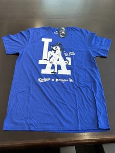 Los Angeles Dodgers x Hololive Night Bijou Size L Official Fanatics T-shirt 2025 - Picture 1 of 3