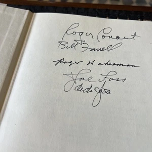 Libro firmato Joe Foss seconda guerra mondiale aviazione F4f circo volante - Foto 1 di 21