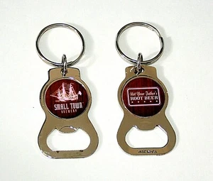 Portachiavi Apribottiglie Logo Promo Pubblicità Radice Padri Birrificio Piccola Città Nuovo - Foto 1 di 2