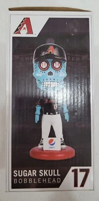 Arizona Diamondbacks sugar skull bobble head #17 - Image 1 of 2