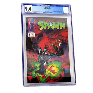 Spawn #1 Image Comics CGC 9.4 1st appearance of Spawn Todd McFarlane Story WP