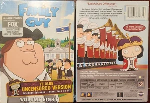 Family Guy, Vol. 8 (DVD, 2010, Uncensored Collector's Version - Brand NEW - Picture 1 of 2