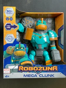 Netflix Talking Robozuna Mega Clunk - 30 Phrases & Light Up Eyes - Spins Battles - Picture 1 of 2