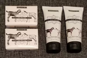 Brand New Beekman 1802 Pure Goat Milk Hand Creams (2.0oz) & Bars of Soap (3.5oz) - Picture 1 of 2