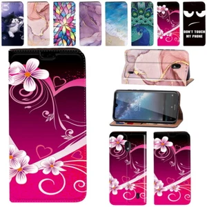 PU Leather Stand Wallet Cover Case For Nokia 4.2/6.2/7.2/G10/G20/C01/C21 Plus/C2 - Picture 1 of 16