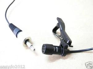 Tie Lapel Lavalier Microphone for Sennheiser G1 G2 G3 G4 Wireless 1/8" Lock - Picture 1 of 7