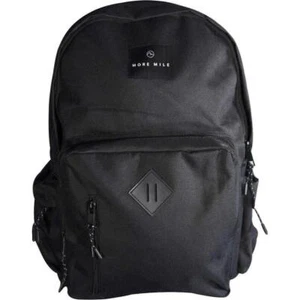 More Mile Salt Lake Backpack Black Gym Padded Zip Pocket Travel Training Bag - Picture 1 of 2