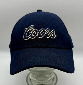 Coors Banquet Navy Blue Ball Cap Hat Embroidered Logo OSFM - Picture 1 of 6