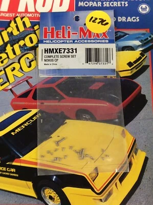Heli-Max HMXE7331 Complete Screw Set: Novus CP NewInPack USA Shipped - Image 1 of 2