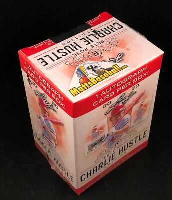 2020 Leaf Pete Rose "Charlie Hustle Edition" Blaster Box Factory Sealed