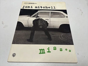 Joni Mitchell Songbook Misses  Authentic Guitar TAB Edition Songbook - Picture 1 of 6