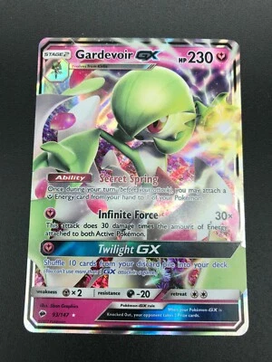 Gardevoir GX ULTRA RARE 93/147 Pokemon S&M Burning Shadows TCG NM HOLO 2017 - Image 1 of 3