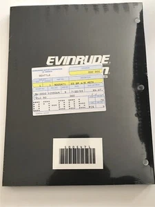 2003 ST 6/8 (4S) JOHNSON SERVICE MANUAL PN 5005471 NEW IN SHRINK WRAP FREE SHIP - Picture 1 of 2