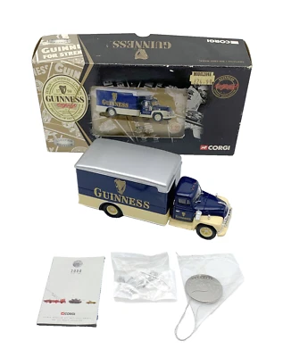 Corgi Guinness Diamond T 620 Box Van 56404 1:50 Scale Merchandise 2000 OVP - Bild 1 von 4