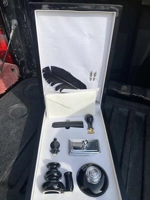 Juego de escritura pluma pluma nuevo nunca usado leer Foto 1 de 4