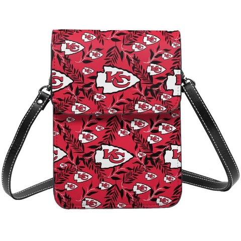 Kansas City Chiefs Small Cell Phone Purse One Shoulder Travel Bag,fans Gift Cover
