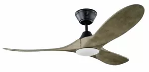 Vam Ventilatore da soffitto DC a risparmio energetico KOA MB grey-wash 132 cm telecomando LED - Foto 1 di 1