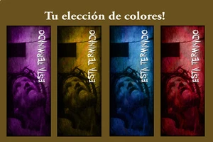 Spanisches Kirchenbanner / Es ist fertig / Wählen Sie 1 - 24" x 60" (G419-1) - Bild 1 von 5