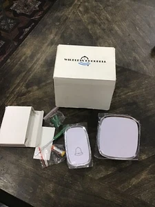 Timbre Inalámbrico,Plug-Play Campana Impermeable Rango de Funcionamiento Hasta 1000 Pies, - Imagen 1 de 8