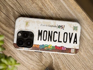 Monclova Coahuila Mexiko Nummernschild robuste Handyhülle Vintage inspiriertes Design - Bild 1 von 65