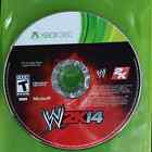 W2K14 XBOX360 Game Disc Only w Empty Green Case Some Scratches Not That Bad