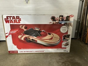 Star Wars Luke Skywalker Landspeeder 12V Ride-On – New in Box + New Battery! - Picture 1 of 3