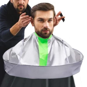 Professional Hair Cutting Cape Salon Barber Cape Waterproof Haircut Umbrella ... - Picture 1 of 8