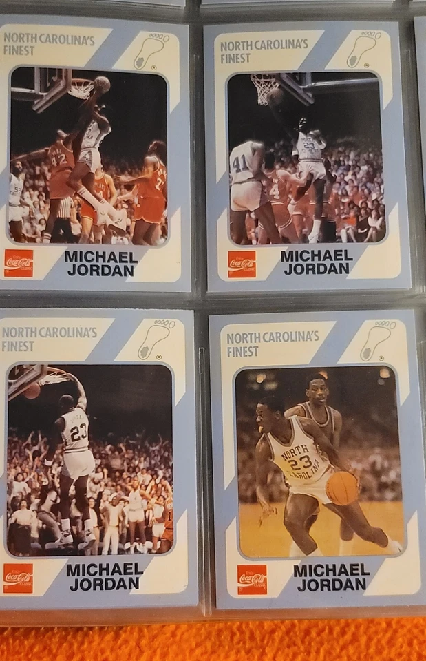 1989 North Carolina's Finest Full Set 200 Cards 6 Michael Jordan Cards - Image 1 of 4