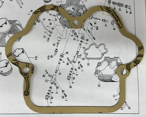 AERMACCHI HARLEY NEW 17535-67P rocker cover GASKET 1967-1972 SPRINT H SS SX - Picture 1 of 1