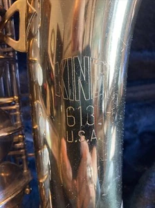Vintage KING 613 ALTO SAXOPHONE USA W/ Case ~ Ser. #904XXX - Picture 1 of 11