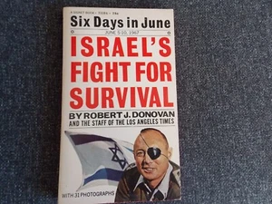 Israel's Fight for Survival by Robert J Donovan (PB 1967) 1st printing - Picture 1 of 9