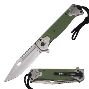 Navaja de bolsillo abierta asistida por resorte militar ELITE EDGE-9,25" mango G10 - Imagen 1 de 3
