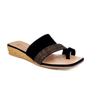 Zapatos para mujer Eric Michael Claudia negros talla 37 EE. UU. 7 - Imagen 1 de 9
