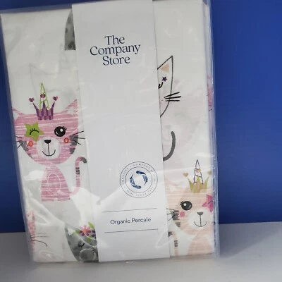 Nueva cortina de ducha de tela para gato The Company Store CATICORN 72x72 Foto 1 de 4