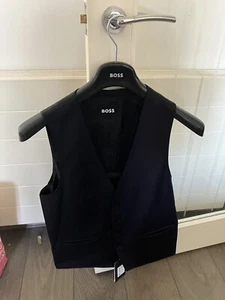 Hugo Boss Men’s Dark Blue Suit Waistcoat - Picture 1 of 5