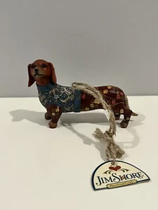 Jim Shore Longfellow Dachshund Weiner Dog Ornament Heartwood Creek 2005 - Picture 1 of 4