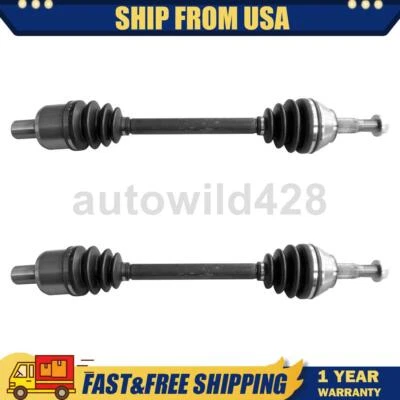 2 ejes CV trasero izquierdo para Chevrolet Corvette 2006 2007 2008 2009 2010 2011 2012 Foto 1 de 4