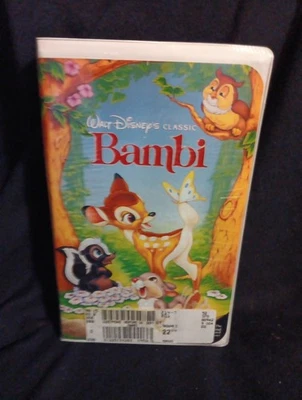 Disney's Bambi VHS Factory Sealed Brand New Fast Shipping Venture Tag - Image 1 of 4