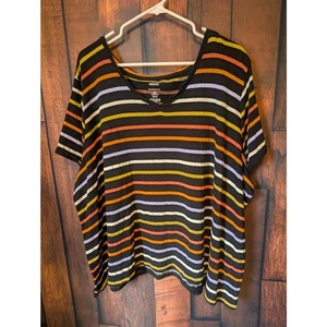 Camisas para mujer talla grande de manga corta talla 3X paquete (2) informales todos los días - Imagen 1 de 6