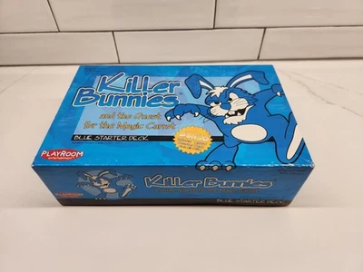 Killer Bunnies Blue Starter Deck w/ Yellow, Red, Violet Boosters - Open Box - Image 1 of 4