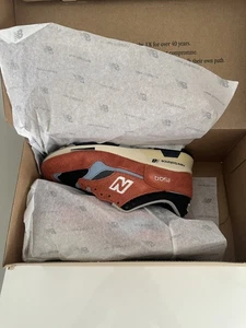 New Balance 1500 Made In England Orange Wildleder Freizeitschuhe Sneaker UK 3,5 - Bild 1 von 6