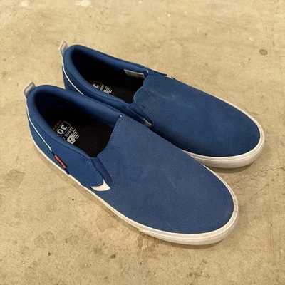 New Balance 306 Jamie Foy Shoes Mens 11 Sneaker Slip On Blue Suede Skate - Image 1 of 4
