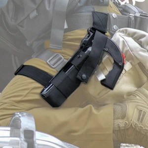 Tactical Drop Leg Trinkflaschenholster oben offen MK9 Oberschenkeltasche links rechts Bein - Bild 1 von 9