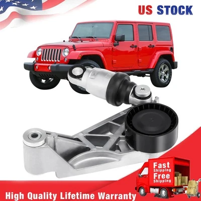 Tensor de correa de transmisión para Jeep Wrangler JK 2012-2018 3,6 L V6 con polea 4627038AA Foto 1 de 4