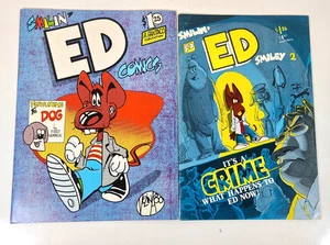 SMILIN' ED COMICS #1 & #2 ~ (FantaCo Comics)  ~ Fred Hembeck ~ (1980) - Imagen 1 de 9