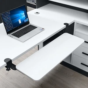 Adjustable Computer Keyboard Drawer Slideable PC Mouse Keyboards Ergonomic_D - Photo 1/15