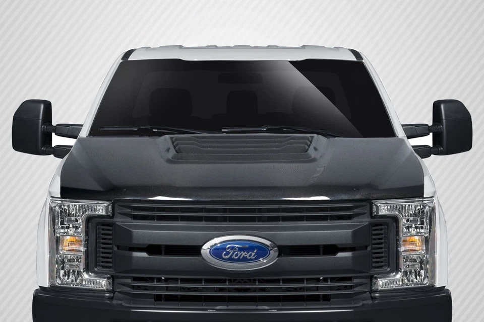 For 2017-2022 Super Duty F250 F350 F450 Carbon Creations Raptor Look Hood - 1 Pi - Изображение 1 из 1