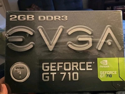 GE FORCE GT 710 2GB DDR3 Graphics Card 64bit Single Slot Dual DVI 02G-P3-2717-KR - Image 1 of 3