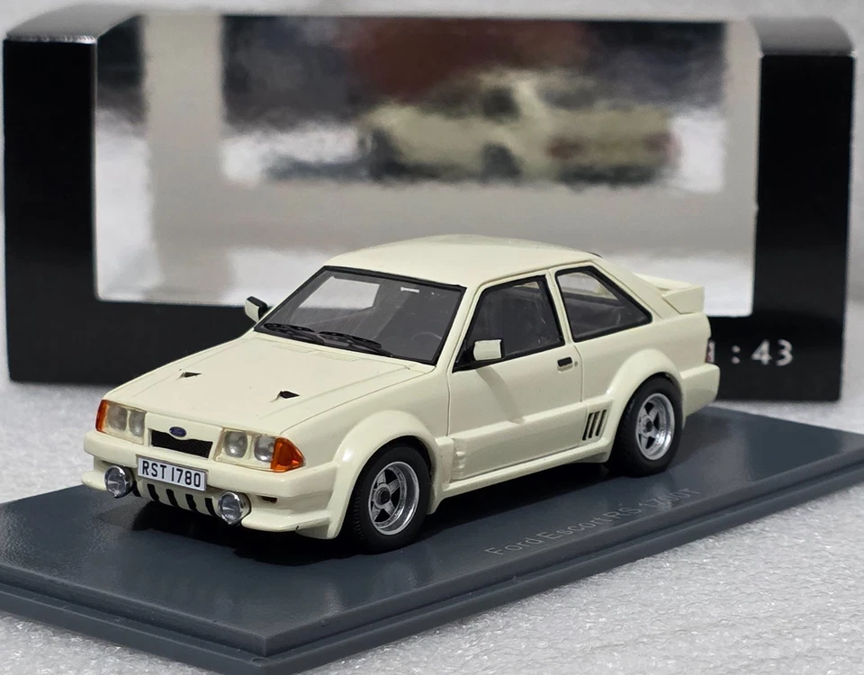 WOW Ford England Escort RS 1700T 1980 White 1:43 Neo NEO45835 EXTREMELY RARE!! - Image 1 of 4